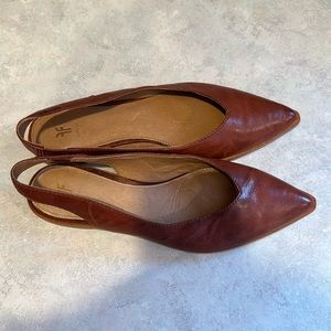 Frye Kenzie Pointed Toe Slingbacks 7